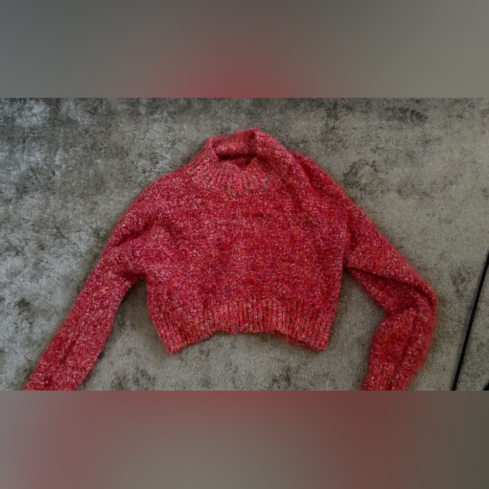 Free people Women's Red Sweater